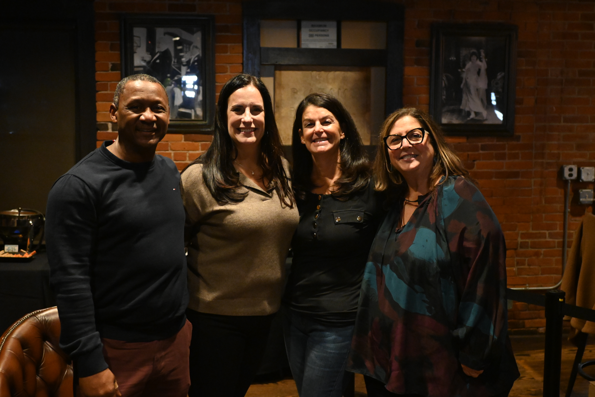 The official "CIL 15-year plus club" members Eric Plummer, Maria Green, Fran Mazzarella, and Brenda de los Reyes