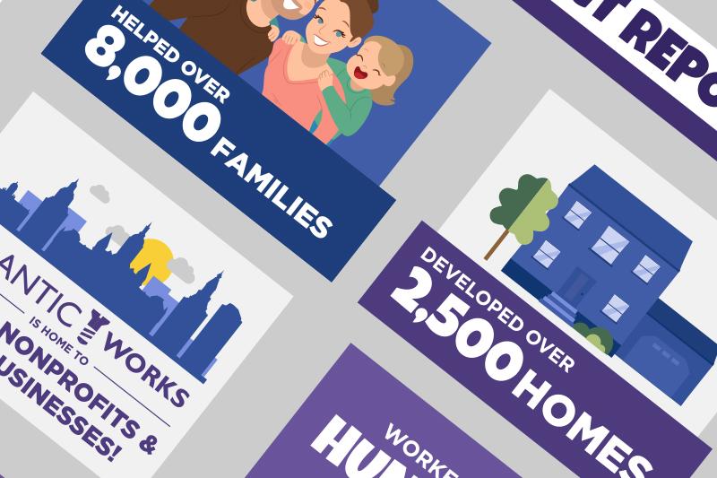 impact report graphics