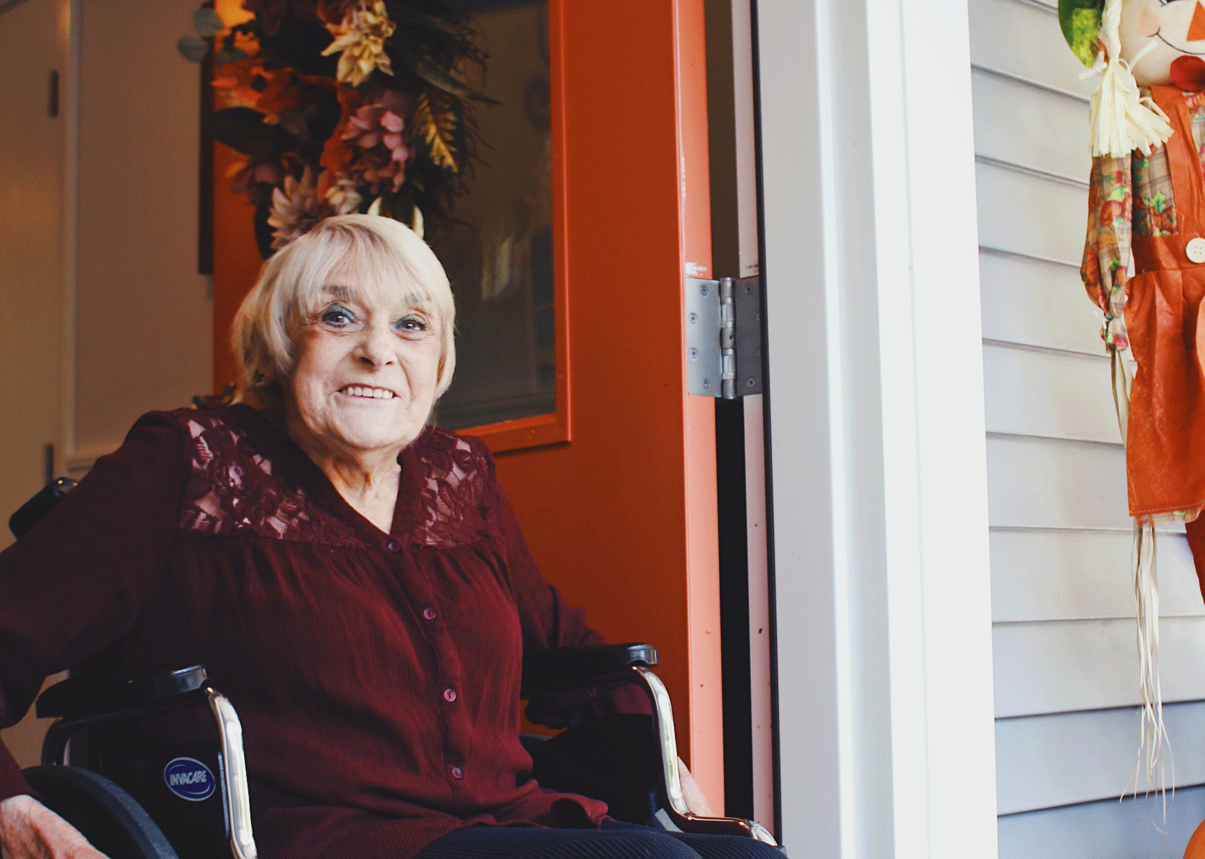 Image of woman smiling at camera